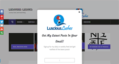 Desktop Screenshot of lusciouslushes.com